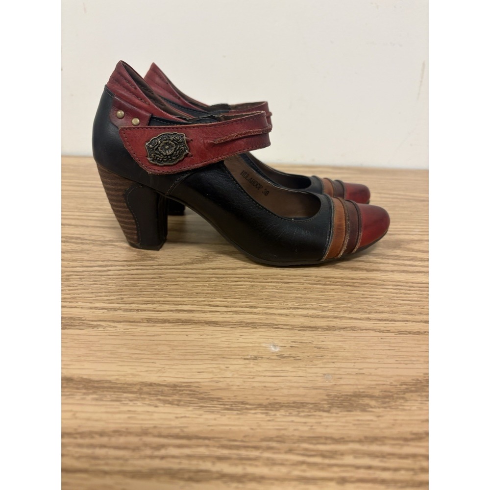 Spring Step Vintage Hula Hoop Mary Jane Style Shoes Size 38 7.5 M